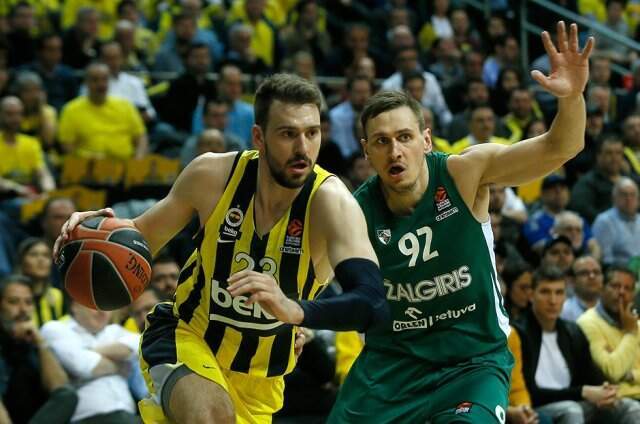 Fenerbahçe Beko, Sahasında Zalgiris'e 82-80 Mağlup Oldu