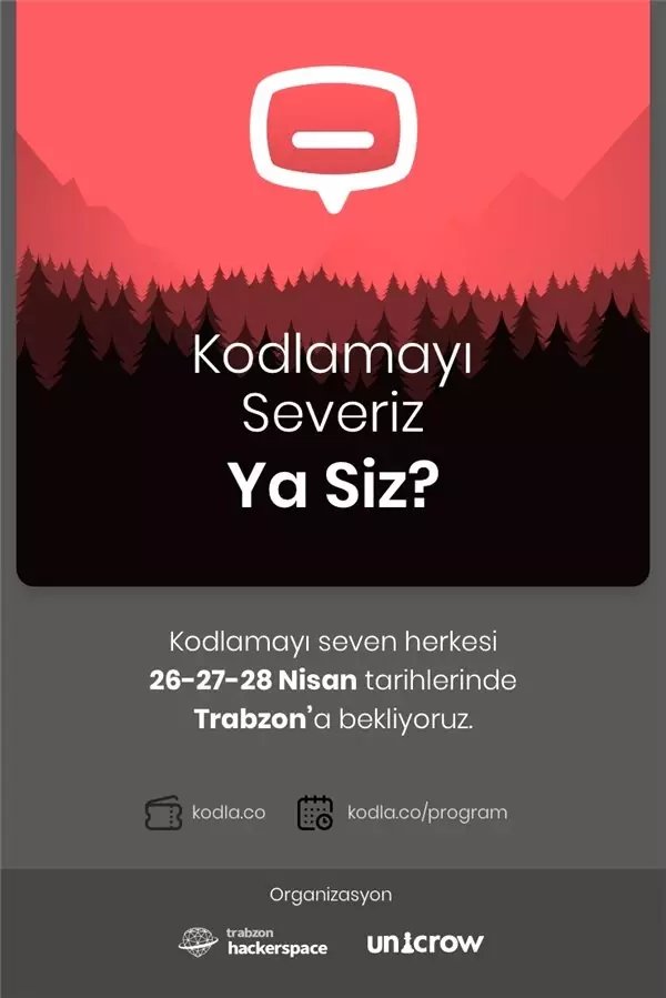 5. Kodla Etkinliği, 26 Nisan'da Karadeniz Teknik Üniversitesi'nde