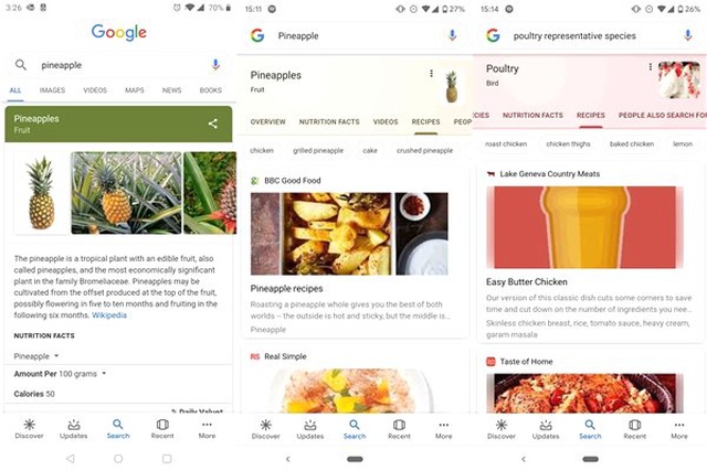 Google, Arama Sonuçlarını Ek Bilgiler ve Sekmelerle Geliştirdi