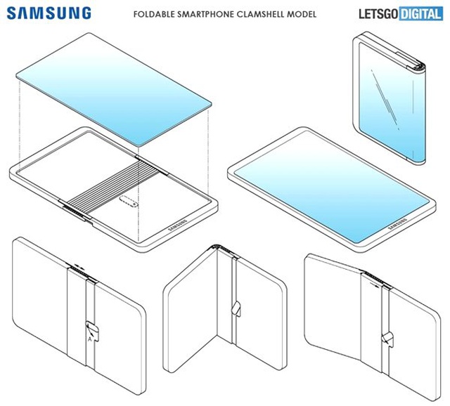 Samsung, Üçe Katlanabilen Bir Telefon Üzerinde Çalışıyor