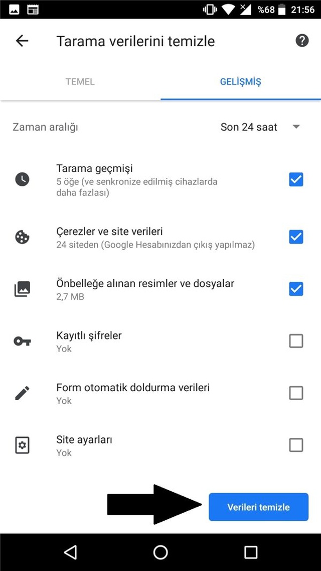 Android Telefonlarda 'Önbellek Temizliği' Nasıl Yapılır?