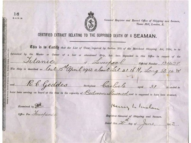 Bir Aşk Mektubu, Titanik'in Batmadan Önce Yaşadığı Bir Olayı Açığa Çıkardı