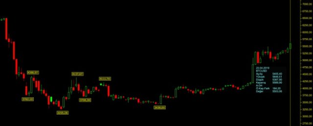 Bitcoin Fiyatı Son 5 Ayın Zirvesine Çıktı