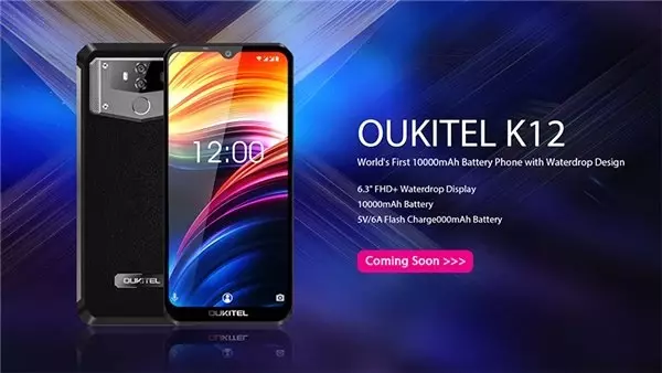 İçinde Telefon da Olan 10.000 Mah Bataryalı Oukitel K12 Duyuruldu