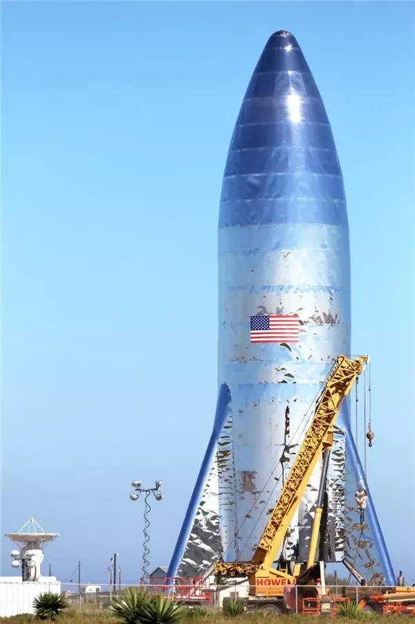 Spacex'in Uzay Aracı Starship'ten Yeni Bir Görsel Geldi