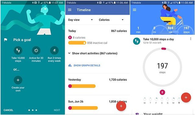 Spor ve Sağlık Uygulaması Google Fit, İos Platformu İçin Yayımlandı