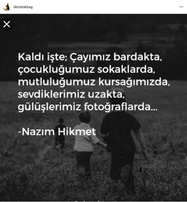Eşi Zafer Çika'yı Kaybeden Demet Akbağ'dan Günler Sonra Duygusal Paylaşım