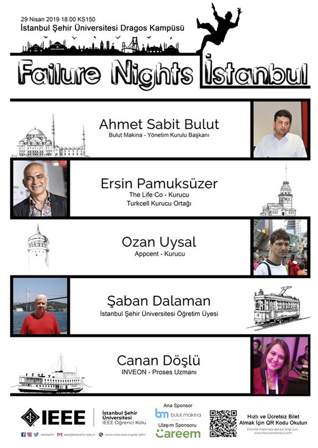 Failure Nights İstanbul, 29 Nisan'da İstanbul'da