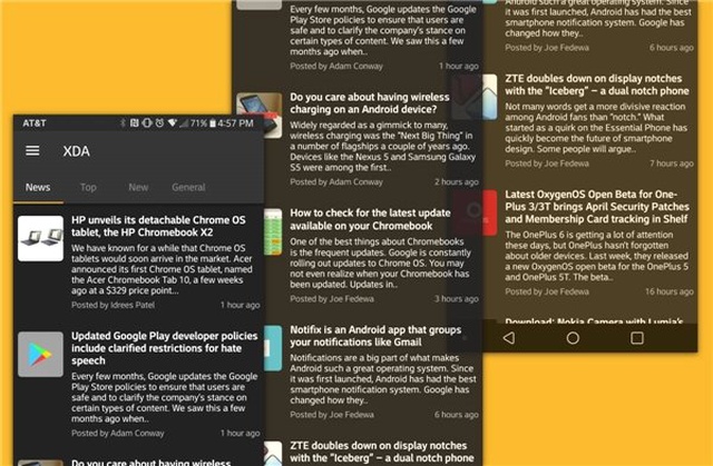 Saf Android, Kaydırılabilir Ekran Görüntüsünü Desteklemeyecek
