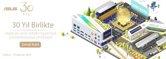 Asus, Üst Seviye İşlemci, Anakart ve Ekipman Ödülleri Dağıttığı Yeni Kampanyasını Duyurdu