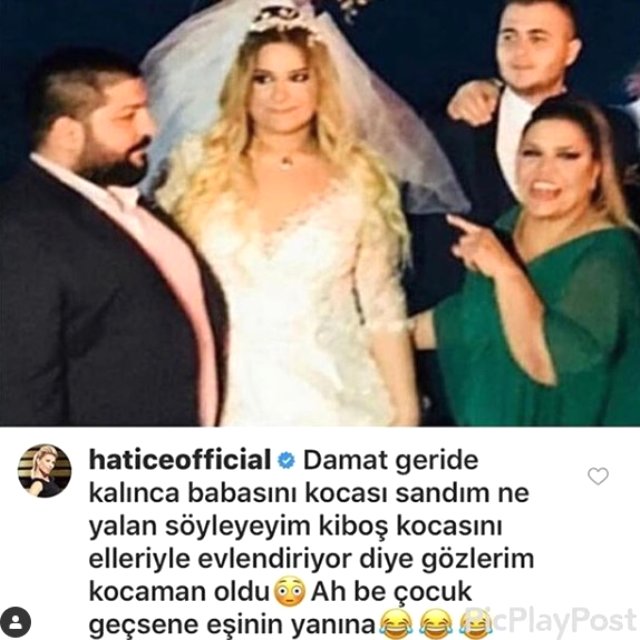 Şarkıcı Hatice, Kibariye'nin Kızının Düğün Fotoğrafına Yaptığı Yorumla Olay Yarattı