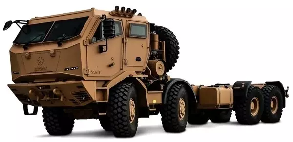 Idef 2019'da Tanıtılan Tamamen Yerli 8x8'lik Lojistik Aracı: Seyit