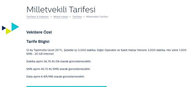Türk Telekom'un Sosyal Medyayı Ayağa Kaldıran Uygun Fiyatlı Milletvekili Tarifesi