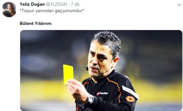 Galatasaray-Beşiktaş Derbisinin Hakemi Bülent Yıldırım Sosyal Medyayı Salladı