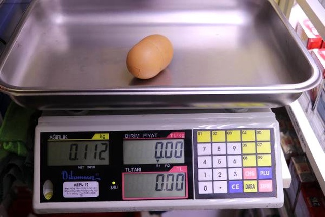 112 Gramlık Tek Yumurtaya 100 Lira Verdi