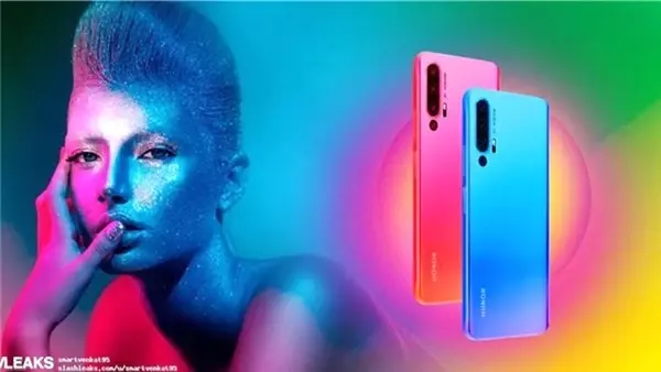 Honor 20'nin Görselleri Ortaya Çıktı: 4 Farklı Renk Seçeneği Bulunacak