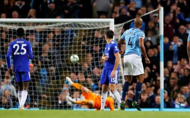 Manchester City, Leicester City Engelini Tek Golle Aştı