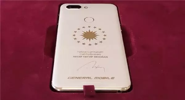 General Mobile, Cumhurbaşkanı Erdoğan'a Özel Telefon Üretti