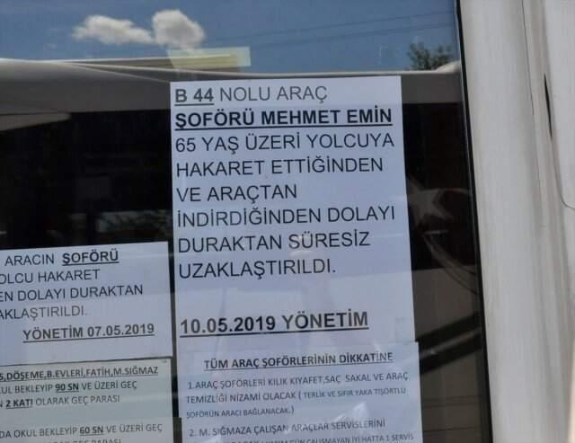 Yaşlı Adamı Otobüsten Zorla İndiren Şoför Görevden Uzaklaştırıldı