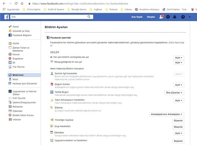 Bildirimlerinden Bıkanlar İçin: Facebook Bildirimlerini Sınırlandırma Rehberi