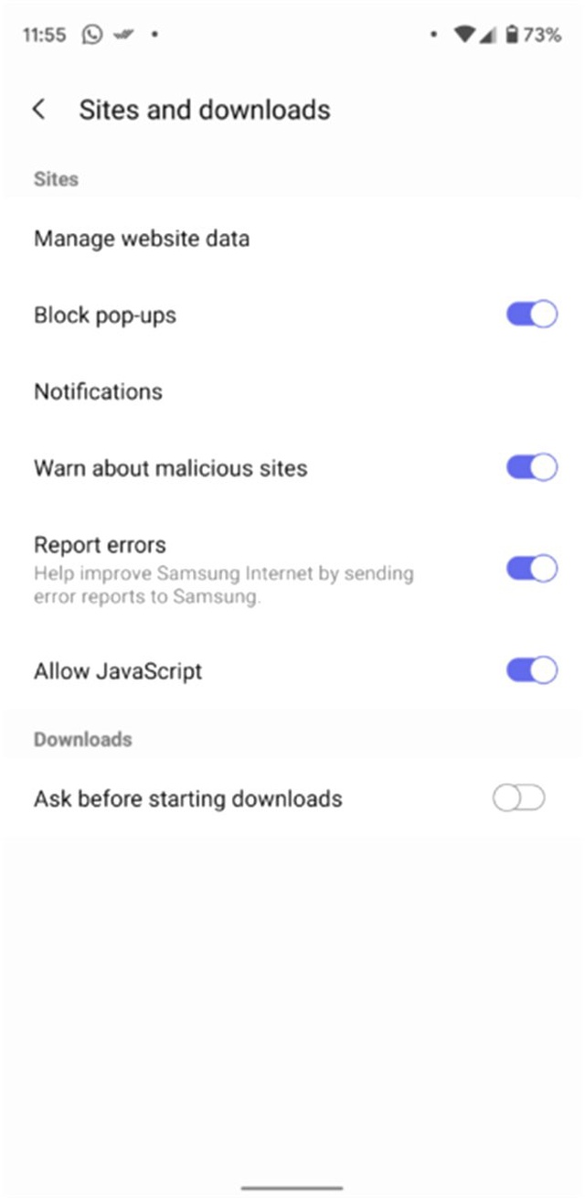 Samsung, Internet Browser Beta'nın V9.4 Güncellemesi Yayımlandı