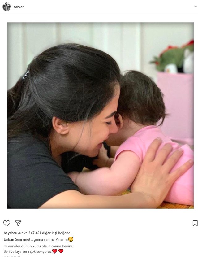 Tarkan Kızı Liya'nın Fotoğrafını İlk Kez Paylaştı