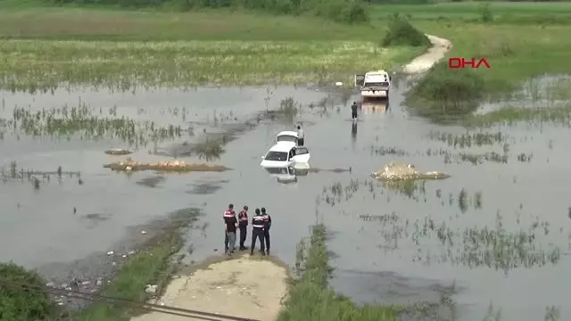 İftara Giden Sürücü Yolu Şaşırınca Aracıyla Baraj Sularına Gömüldü