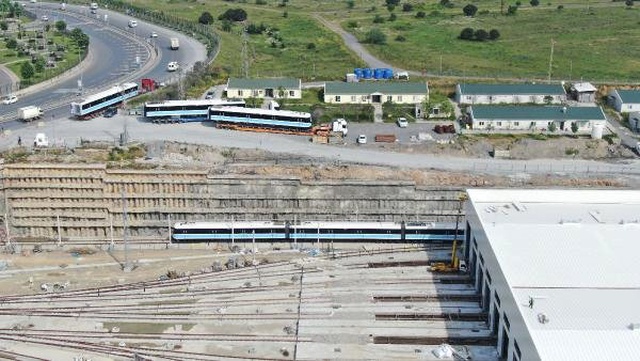 Kabataş-Mahmutbey Metro Hattı İçin Sürücüsüz Trenler Raylara İndirildi