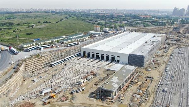 Kabataş-Mahmutbey Metro Hattı İçin Sürücüsüz Trenler Raylara İndirildi