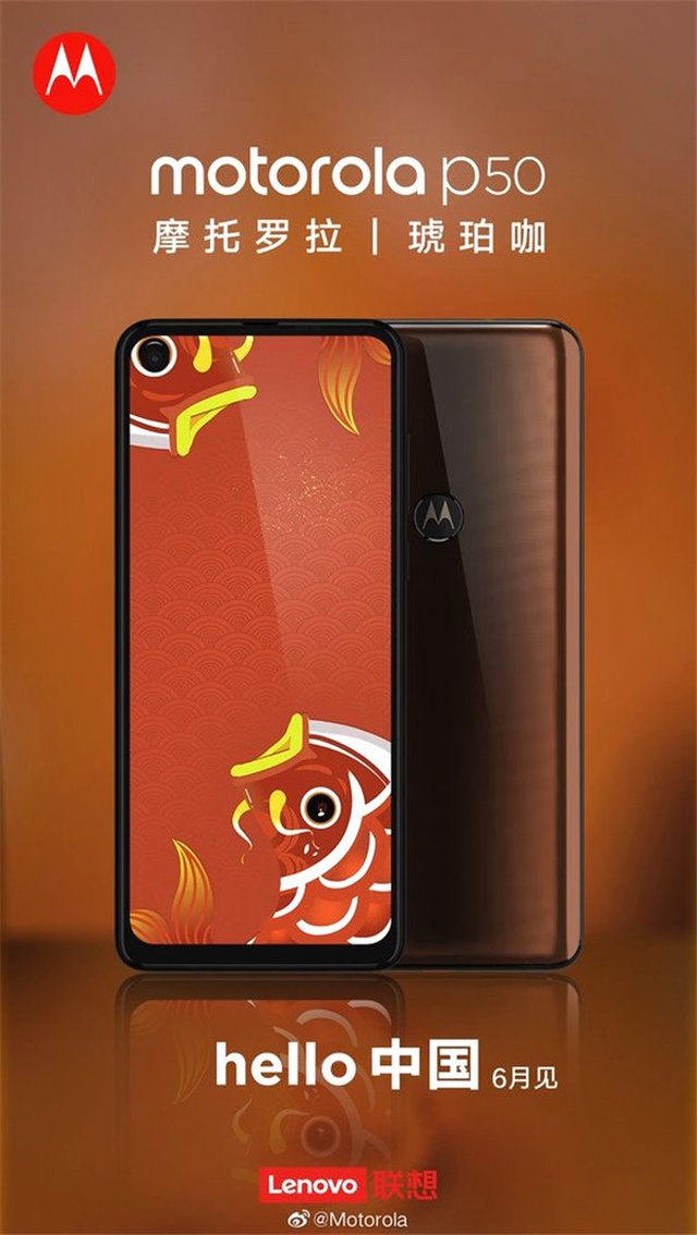 Motorola P50, Haziran'da Delikli Ekranla Piyasaya Sürülecek