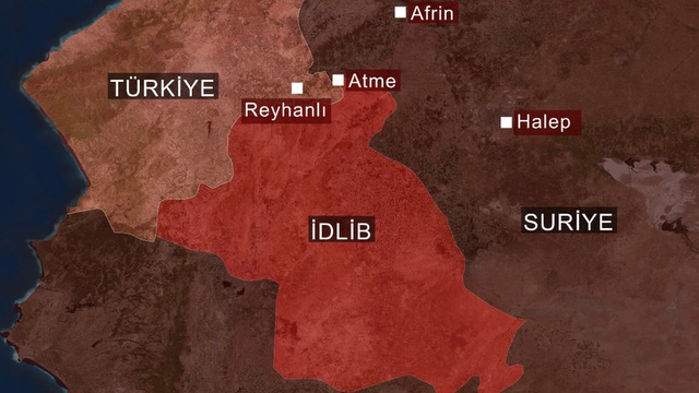 Reuters: İdlib'de Bombalardan Kaçan Aileler Türkiye Sınırındaki Zeytin Bahçelerine Sığındı
