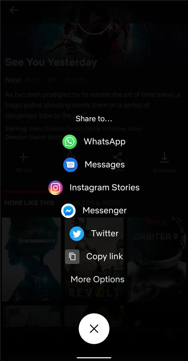 Netflix'te İzlediklerinizi Instagram Hikayelerde Paylaşma Özelliği Android'e Geldi