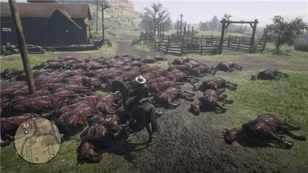 Red Dead Online'da Oyuncuları Şaşırtan Hata: Ölü At Yığınları