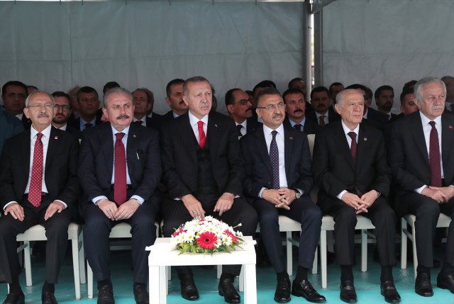Samsun'da Tarihi Gün! Devletin Zirvesi 19 Mayıs'ın 100. Yıl Kutlama Töreninde