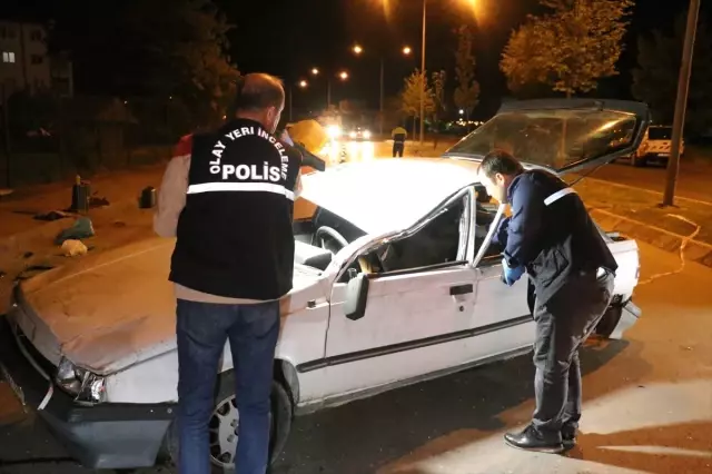 Çaldığı Otomobili Tepetaklak Eden Hırsız, Kayıplara Karıştı