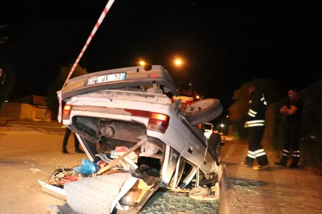 Çaldığı Otomobili Tepetaklak Eden Hırsız, Kayıplara Karıştı