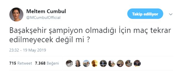 Meltem Cumbul'dan Başakşehir Üzerinden İstanbul Seçimlerine Gönderme!