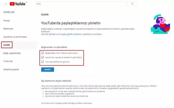 Youtube Gizliliğinizi Artırmak İçin 3 Kullanışlı Tüyo