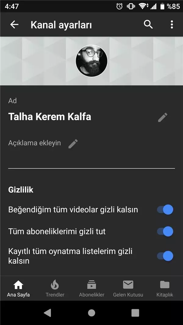 Youtube Gizliliğinizi Artırmak İçin 3 Kullanışlı Tüyo