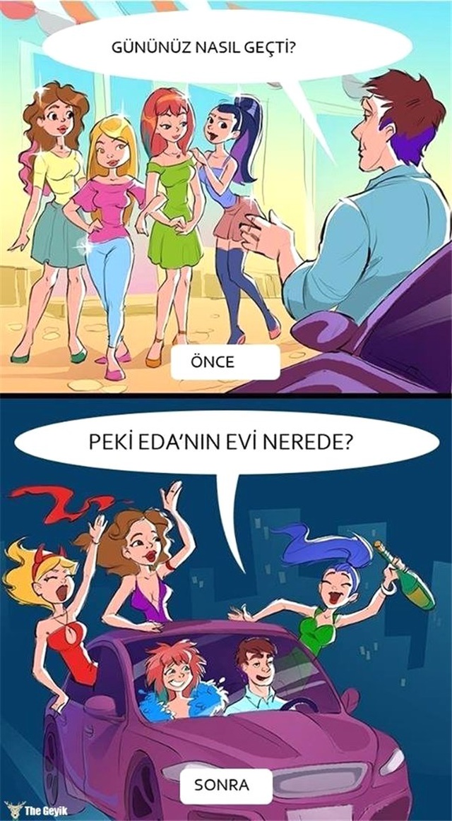 Evlilikten Önce ve Sonra İlişkilerin Değişimini Gösteren 9 Komik Çizim