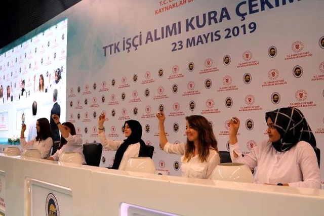 TTK'ya Alınacak 500 İşçi Kura ile Belirlendi