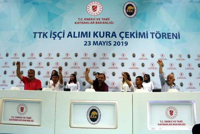 TTK'ya Alınacak 500 İşçi Kura ile Belirlendi