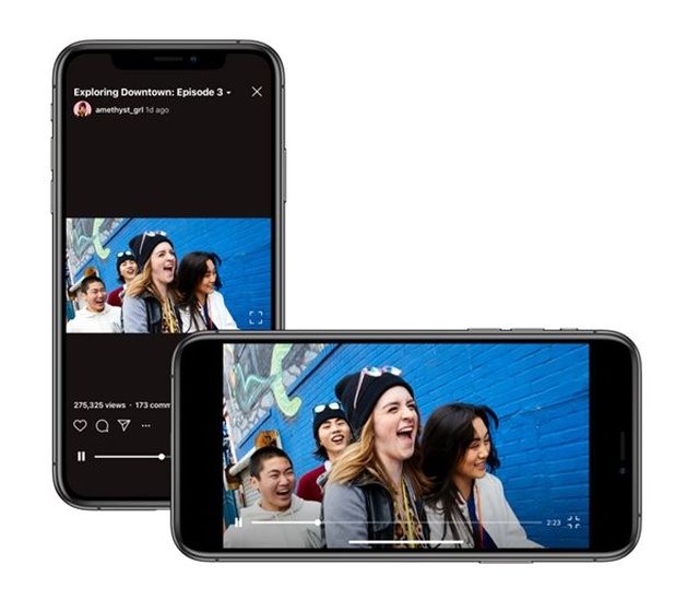 Instagram, IGTV'ye Yatay Video Desteği Getiriyor