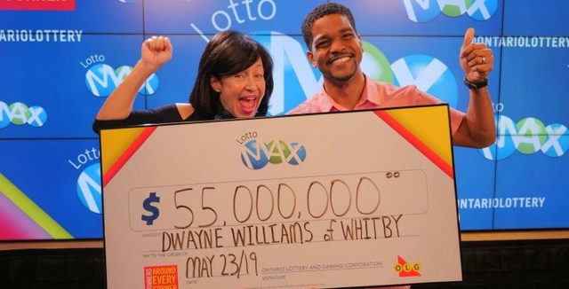 Lotto Max Çekilişinde 55 Milyon Dolar Kazandı
