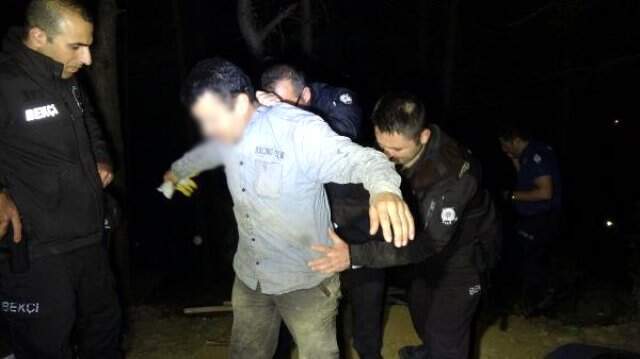 Polis Ormanlık Alanda Yakaladı, Ölü Taklidi Yaparak Kurtulmaya Çalıştı