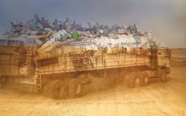 Gizli kamerasıyla insan kaçakçılığını belgeleyen Afrikalı göçmen