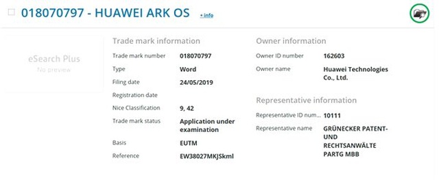 Huawei'nin Yeni İşletim Sistemi İçin Aldığı Tescil Başvurusu Ortaya Çıktı: Karşınızda Ark OS
