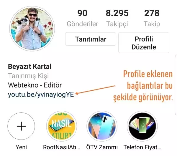 Instagram'ın Link Profilde Özelliği Gittikçe Popülerleşiyor