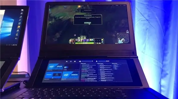 Intel'in Oyuncuları Şimdiden Heyecanlandıran 'Çift Ekranlı' Dizüstü Bilgisayarı