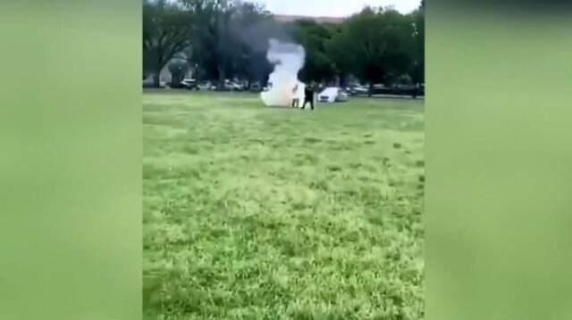 Beyaz Saray önünde kendisini ateşe veren adam öldü